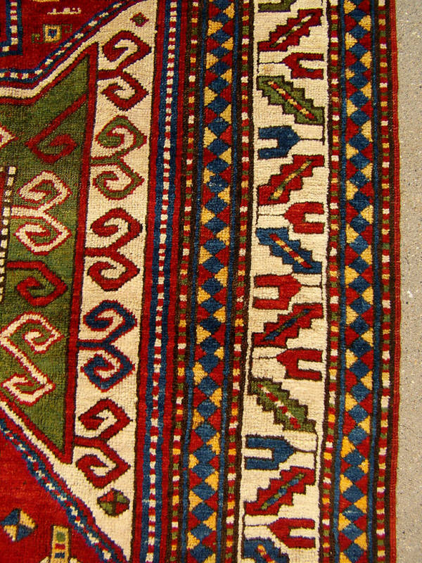 Antique Bordjalou Karapapakh rug
